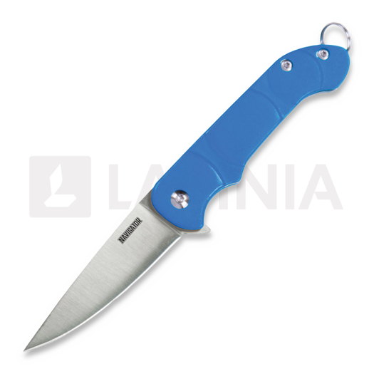 Ontario OKC Navigator Linerlock folding knife, blue 8900BLU