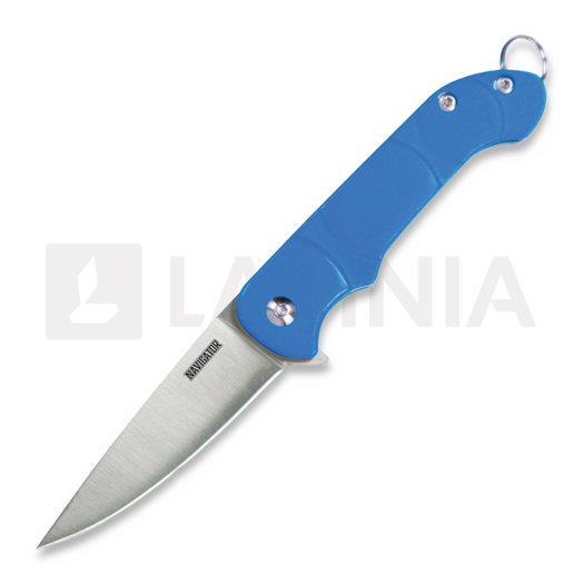 Nóż składany Ontario OKC Navigator Linerlock, niebieska 8900BLU