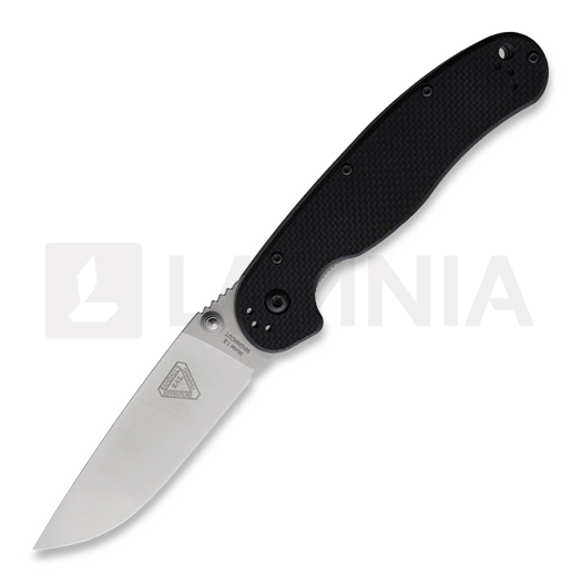 Saliekams nazis Ontario Rat 1.5 - Magnacut - G10, melns 8880