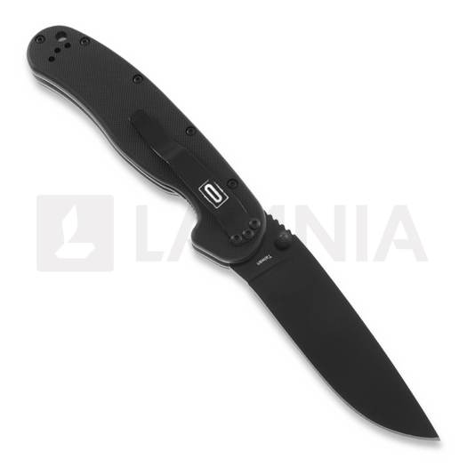 Ontario RAT-1 k&auml;&auml;nt&ouml;veitsi, musta/musta 8846