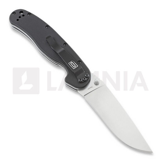 Ontario RAT-1 kääntöveitsi, musta/satin 8848
