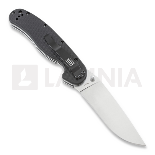 Ontario RAT-1 kääntöveitsi, musta/satin 8848