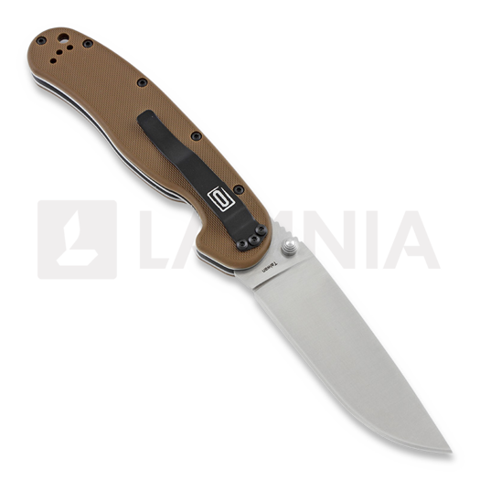 Ontario RAT-1 D2 k&auml;&auml;nt&ouml;veitsi, ruskea 8867CB