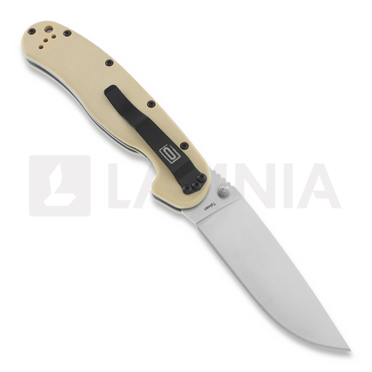 Ontario RAT-1 kääntöveitsi, desert tan/satin 8848DT