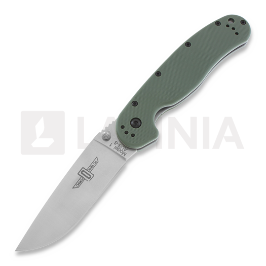 Ontario RAT-1 kääntöveitsi, vihreä/satin 8848OD