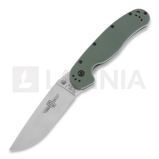 Ontario RAT-1 kääntöveitsi, vihreä/satin 8848OD