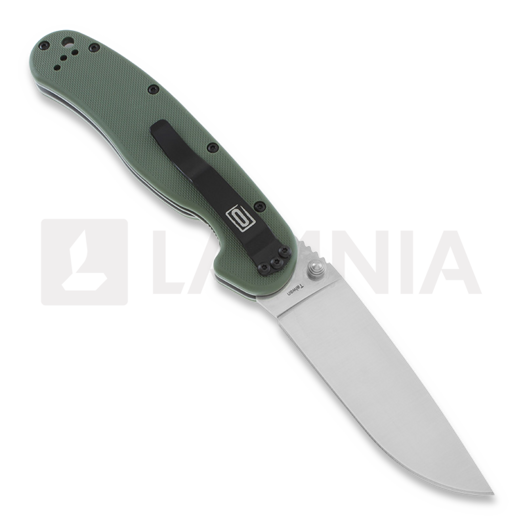 Ontario RAT-1 k&auml;&auml;nt&ouml;veitsi, vihre&auml;/satin 8848OD