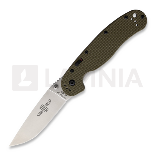 Сгъваем нож Ontario RAT 1A, A/O, зелен 8870OD