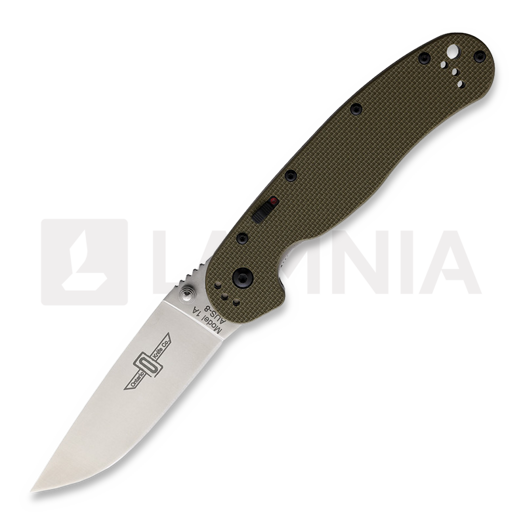 Navaja Ontario RAT 1A, A/O, verde olivo 8870OD