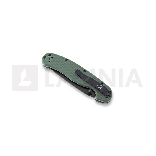 Ontario RAT-2 D2 k&auml;&auml;nt&ouml;veitsi, musta, oliivinvihre&auml; 8830OD