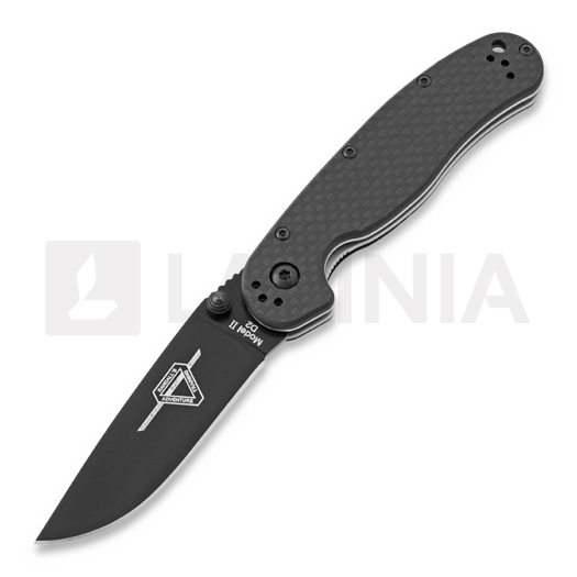 Liigendnuga Ontario RAT-2 D2 Carbon Fibre CF, must 8834
