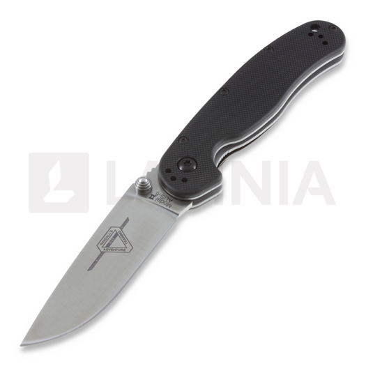 Ontario RAT-2 k&auml;&auml;nt&ouml;veitsi, satin, musta 8860