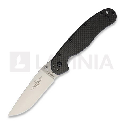 Ontario RAT I סכין מתקפלת, carbon fiber 8867CF