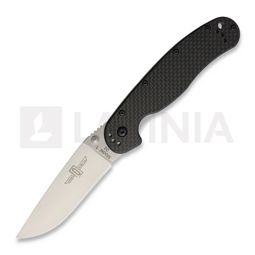 Ontario RAT I sulankstomas peilis, carbon fiber 8867CF