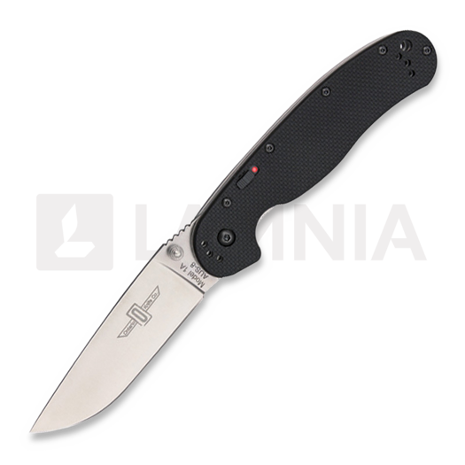 Saliekams nazis Ontario RAT IA SP Linerlock A/O, melns 8870