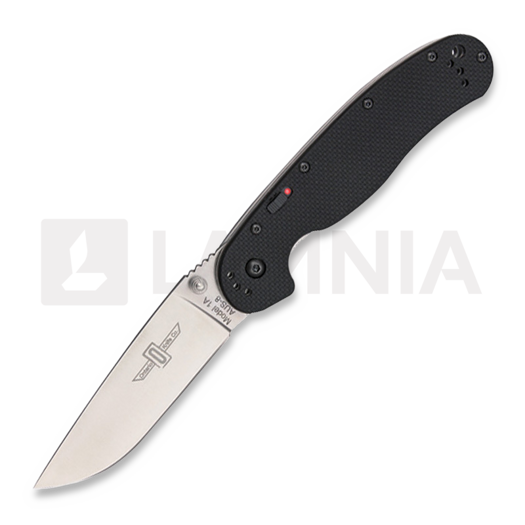 Складний ніж Ontario RAT IA SP Linerlock A/O, чорний 8870