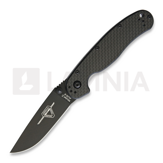 Сгъваем нож Ontario RAT II, carbon fiber 8838