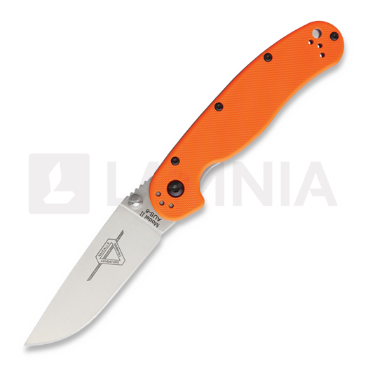 Ontario RAT II Linerlock Orange kääntöveitsi 8860OR
