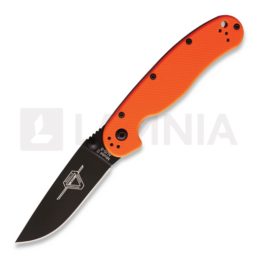 Ontario RAT II foldekniv, oransje, svart 8861OR