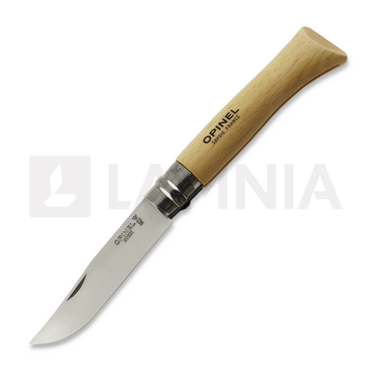 Opinel No 10 Stainless, Beech Wood