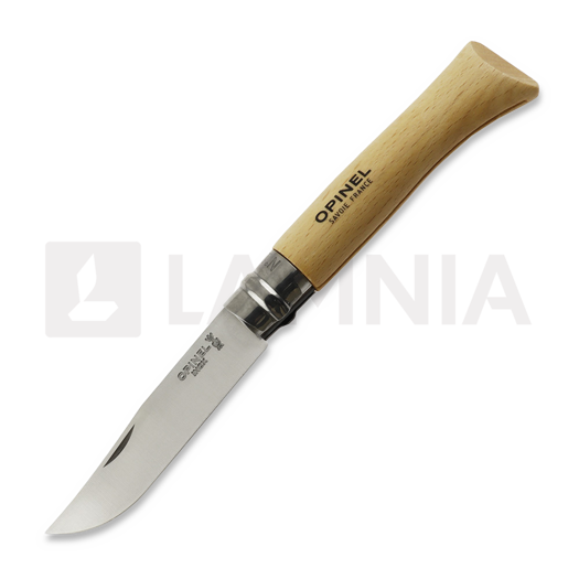 Opinel No 10 Stainless, Beech Wood