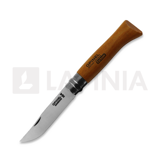 Opinel No 8 Carbon, Beech Wood