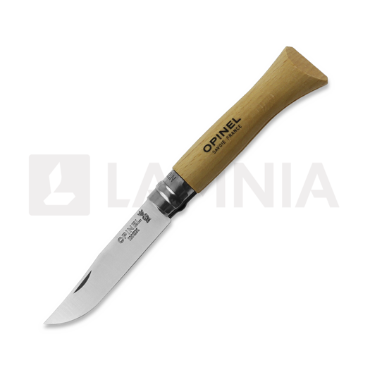 Opinel No 8 Stainless, Beech Wood