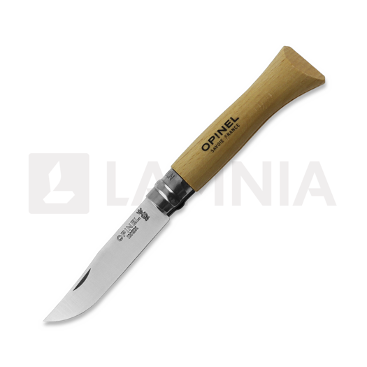 Opinel No 8 Stainless, Beech Wood