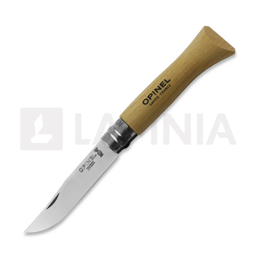 Opinel No 9 Stainless, Beech Wood