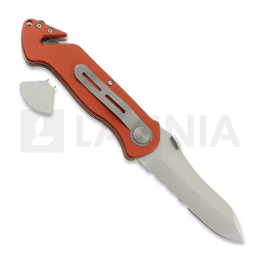 Original Eickhorn-Solingen PRT II Red Aluminum kääntöveitsi 102201