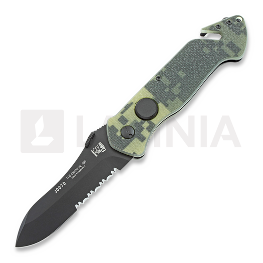 Original Eickhorn-Solingen PRT VIII G10 Spear Point foldekniv, camo 802273
