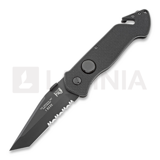 Original Eickhorn-Solingen PRT X G10 Tactical Tanto folding knife, black 102271