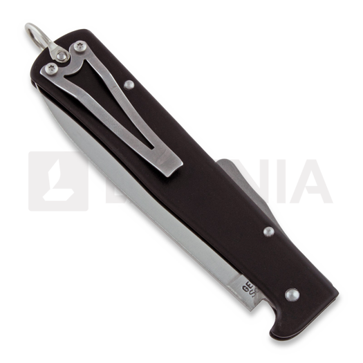 Otter Mercator Clip Carbon Taschenmesser, schwarz