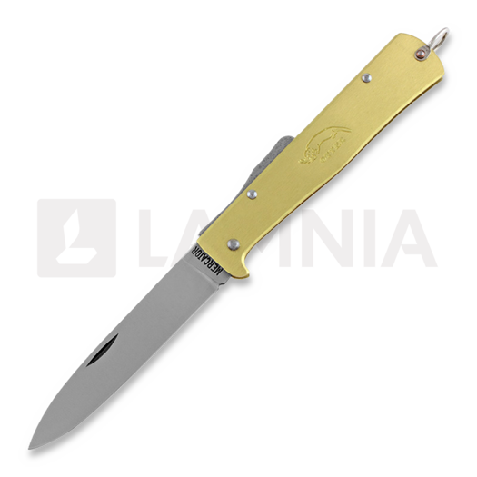 Otter Mercator Clip Carbon vouwmes, brass
