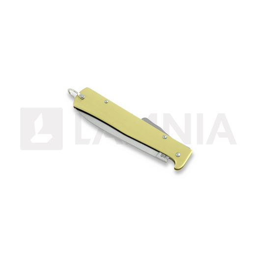 Otter Mercator Large pocket knife folding knife, brass