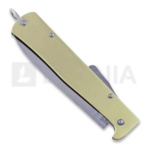 Navalha Otter Mercator Stainless, with strap, brass