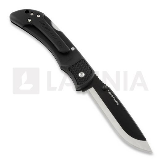 Outdoor Edge Onyx EDC sulankstomas peilis, juoda