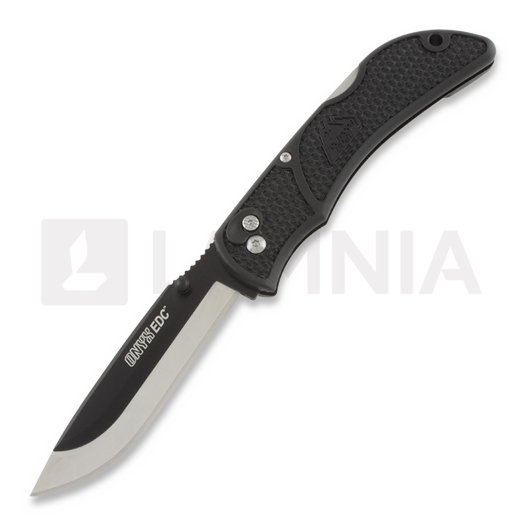 Outdoor Edge Onyx EDC összecsukható kés, fekete