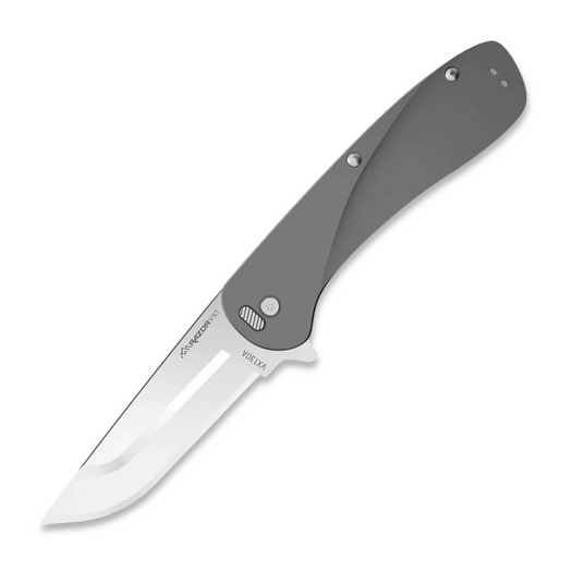 Outdoor Edge Razor VX1 3.0" Aluminum Grey 折り畳みナイフ