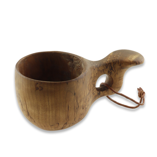 Pahantekijä Pellosta Kuksa, Curly birch, 1 hole