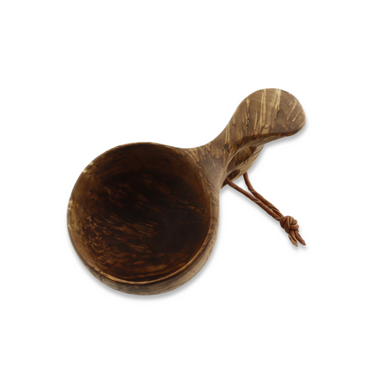 Pahantekijä Pellosta Kuksa, Curly birch, 2 holes