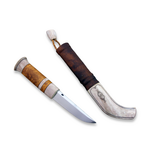 Nóż fiński Pasi Jaakonaho Antler Puukko