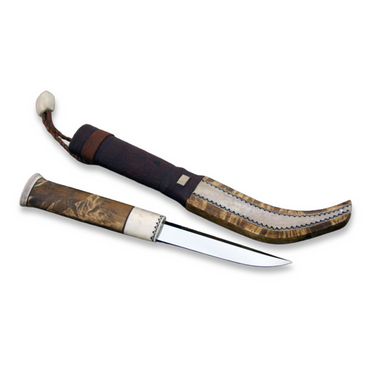 Nóż fiński Pasi Jaakonaho Antler Puukko