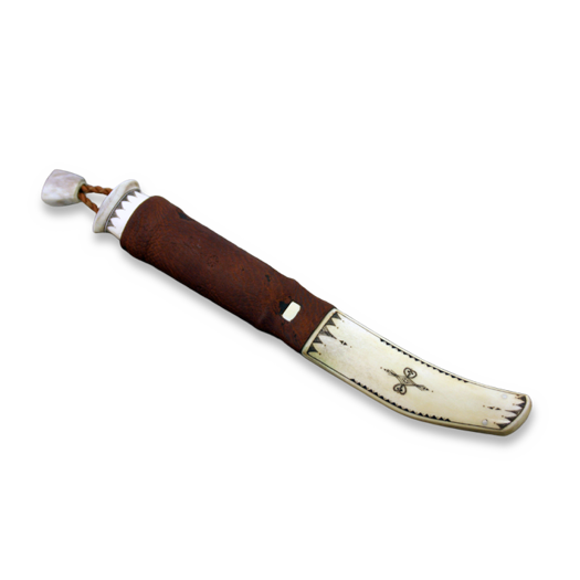 Cuțit finlandez Pasi Jaakonaho Antler Puukko