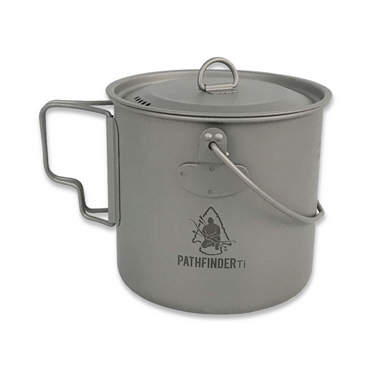 Pathfinder Titanium Bush Pot 1100ml