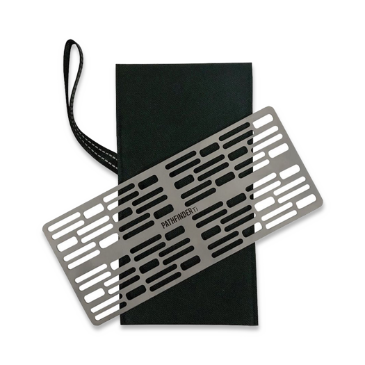 Pathfinder Titanium Grill with Carry Pouch