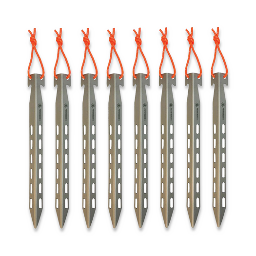 Pathfinder Titanium Tent Stake Set 8pc