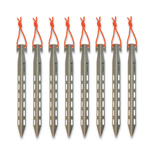Pathfinder Titanium Tent Stake Set 8pc