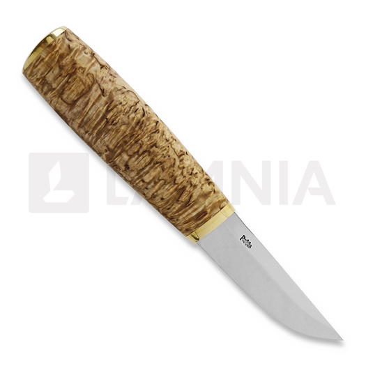 Nôž Pekka Tuominen Curly birch, Stabilized puukko