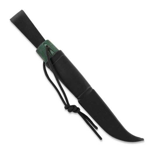 Pekka Tuominen Puukko kniv, green micarta